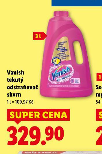 VANISH TEKUT� ODSTRA�OVA� SKVRN