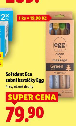 SOFDENT ECO ZUBN� KART��KY EGG