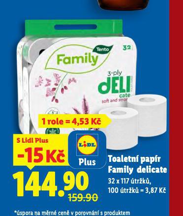 TENTO TOALETN� PAP�R