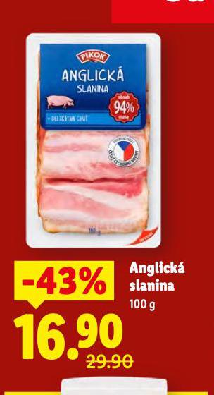 ANGLICK� SLANINA