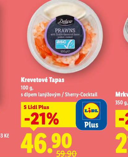 KREVETOVÉ TAPAS