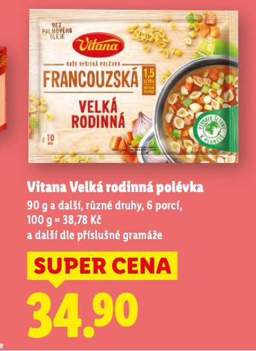 VITANA VELK� RODINN� POL�VKA