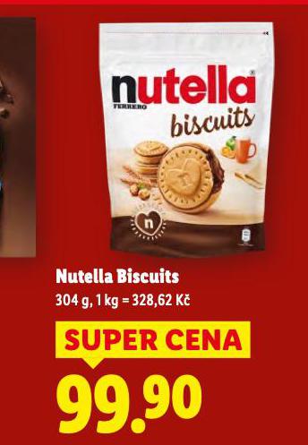 NUTELLA BISCUITS