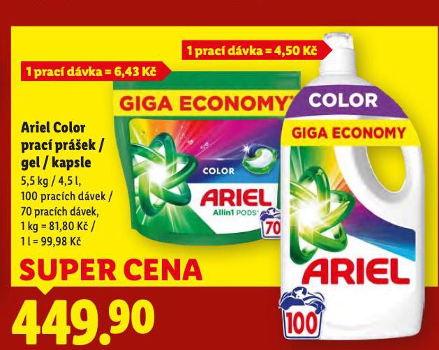 ARIEL PRAC� KAPSLE