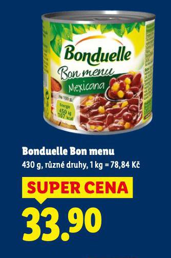 BONDUELLE BON MENU