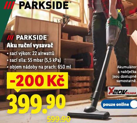 PARKSIDE AKU RU�N� VYSAVA�