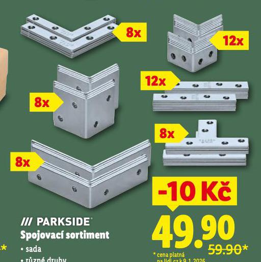 PARKSIDE SPOJOVAC� SORTIMENT