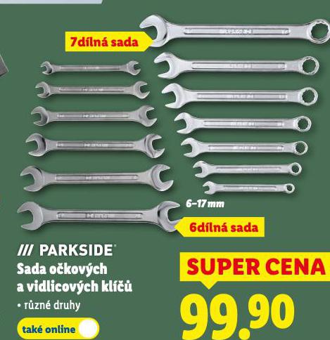 PARKSIDE SADA O�KOV�CH A VIDLICOV�CH KL���