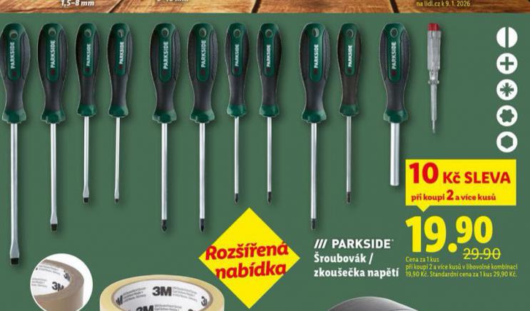 PARKSIDE ZKOU�E�KA NAP�T�