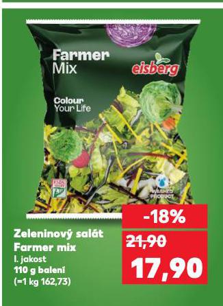 ZELENINOV� SAL�T FARMER MIX