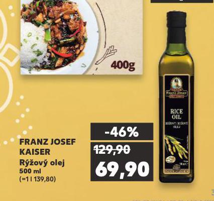 FRANZ JOSEF KAISER OLIVOV� OLEJ