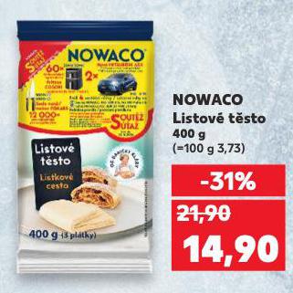 NOWACO LISTOV� T�STO