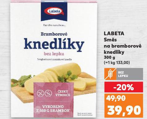 LABETA SM�S NA BRAMBOROV� KNEDL�KY