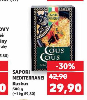 SAPORI MEDITERRANEI KUSKUS