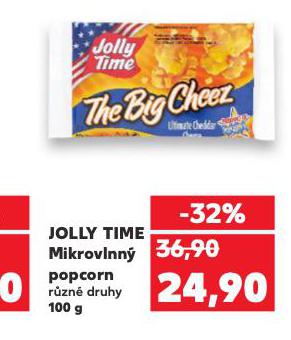 JOLLY TIME MIKROVLNN� POPCORN