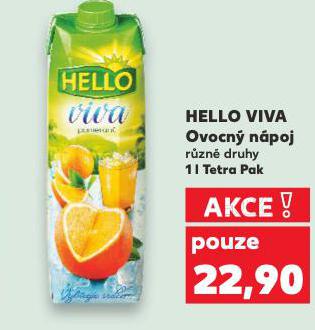 HELLO VIVA OVOCN� N�POJ