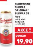 PIVO BUDWEISER BUDVAR