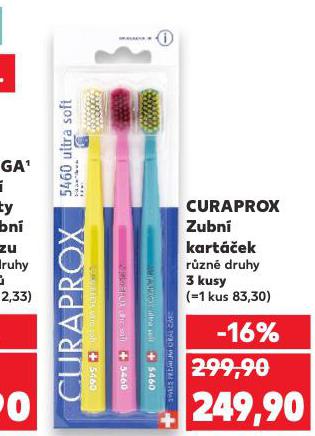 CURAPROX ZUBN� KART��EK