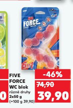 FIVE FORCE WC BLOK