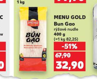 MENU GOLD BUN GAO