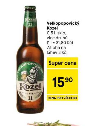 PIVO VELKOPOPOVICK� KOZEL
