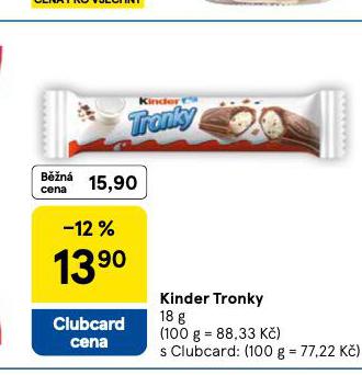 KINDER TRONKY