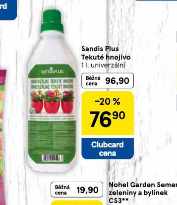 SANDIS PLUS TEKUT� HNOJIVO