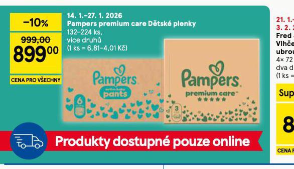 PAMPERS D�TSK� PLENKY