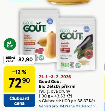 GOOD GOUT BIO D�TSK� P��KRM