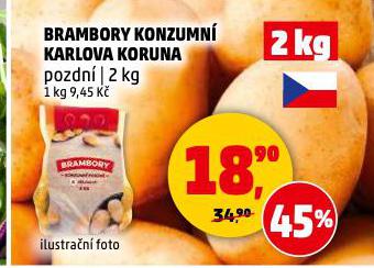 BRAMBORY KONZUMN� POZDN�