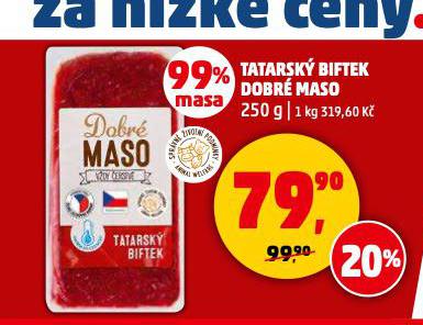 TATARSK� BIFTEK DOBR� MASO