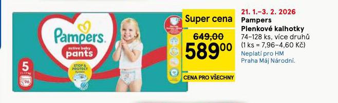 PAMPERS D�TSK� PLENKY