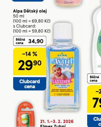 ALPA D�TSK� OLEJ