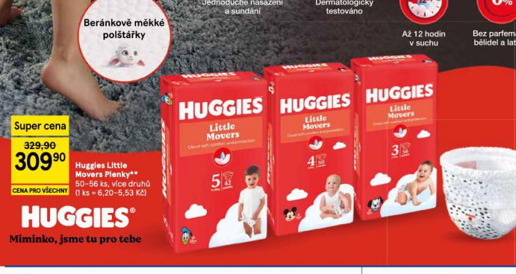 HUGGIERS LITTLE MOVERS PLENKY