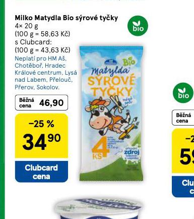 MILKO MATYLDA BIO S�ROV� TY�KY