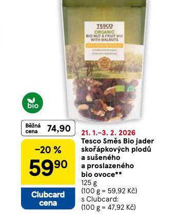 SM�S BIO JADER SKO��PKOV�CH PLOD� A SU�EN�HO A PROSLAZEN�HO OVOCE