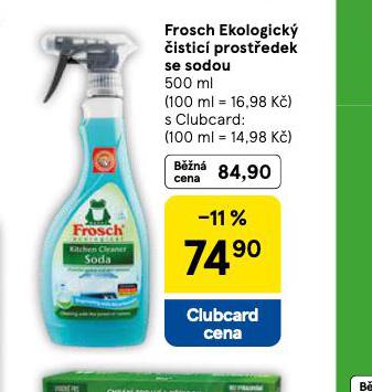 FROSCH EKOLOGICK� �IST�C� PROST�EDEK SE SODOU