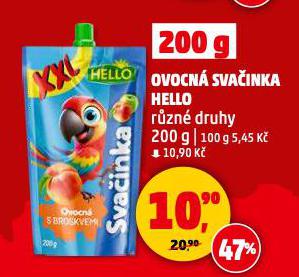 OVOCN� SVA�INKA HELLO