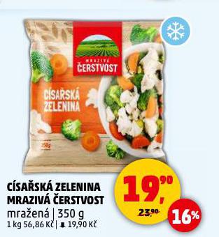 C�SA�SK� ZELENINA MRAZIV� �ERSTVOST