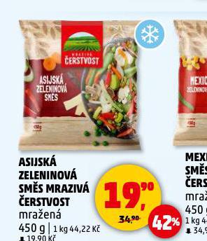 ASIJSK� ZELENINOV� SM�S MRAZIV� �ERSTVOST