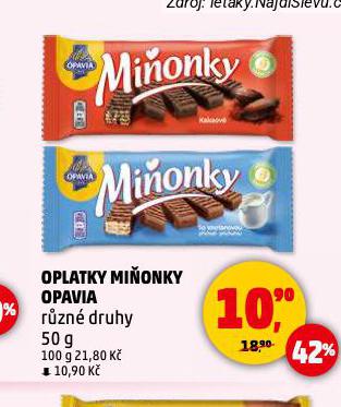 OPLATKY MI�ONKY OPAVIA