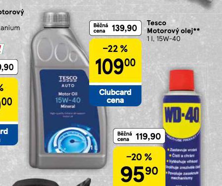 TESCO MOTOROV� OLEJ