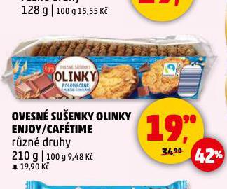 CAF�TIME OVESN� SU�ENKY OLINKY