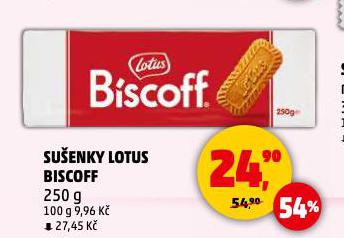 BISCOFF SU�ENKY LOTUS