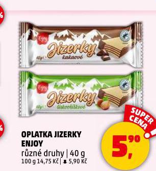OPLATKA JIZERKY ENJOY