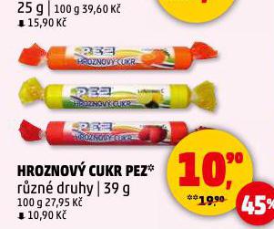 HROZNOV� CUKR PEZ