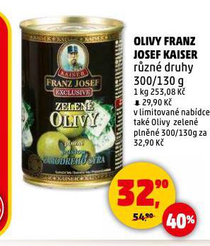 FRANZ JOSEF KAISER OLIVY