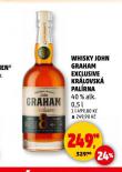 WHISKY JOHN GRAHAM EXCLUSIVE KR�LOVSK� PAL�RNA