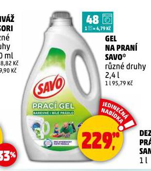 SAVO PRAC� GEL