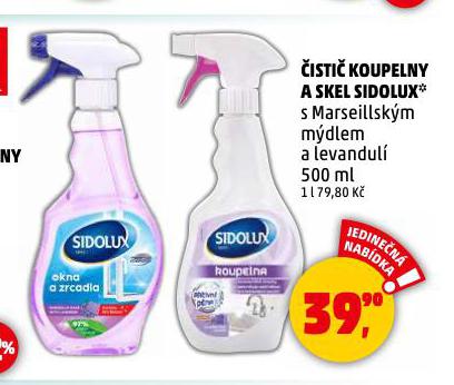 SIDOLUX �ISTI� KOUPELNY A SKEL